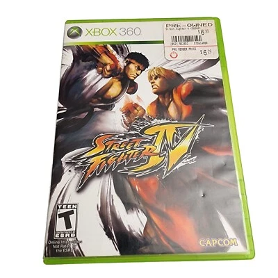 Street Fighter IV (Microsoft Xbox 360, 2009) Complete CIB W/ Manual Tested Works - Image 1 of 4