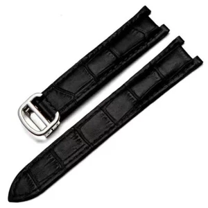 Armband konkav 16*9mm 18*10mm, 20*12mm, Strap angepasst für Cartie Pasha W3108 NEU - Bild 1 von 26