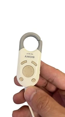 Controle Remoto RM-MC27 Para Sony CD MD Player Walkman-Universal -Branco - Imagem 1 de 3