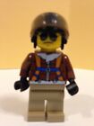 Lego Cty0490 Helicrane Pilot - Minifigure - Town/City/Artic - Helmet With Visor