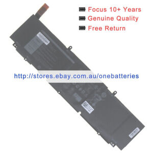 Genuine P92F TJ9YX W2DMX XK9NF battery for DELL XPS 17 9700 MXCWV i5-10300H 56W