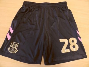 NORTHAMPTON TOWN FC | 28 | MIGUEL NGWA | MATCH ISSUE SHORTS 2022/2023 | Size M - Picture 1 of 3