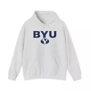 BYU College Hooded Sweatshirt, March Madness Fan Apparel, Unisex Hoodie - Picture 1 of 29