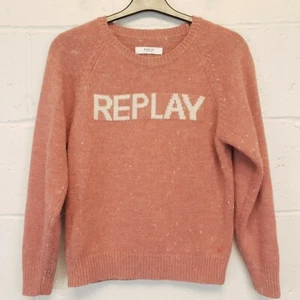 REPLAY Maglione Donna GRANDE Lana Alpaca Maglione Pullover Acrilico OTTIME CONDIZIONI - Foto 1 di 9