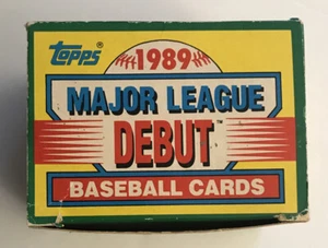 1989 Topps Major League Debut Baseball 152 card Complete Set - Bild 1 von 4