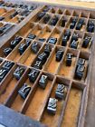 Vintage 48pt Printing Letterpress - Numbers, Lower & Upper Case Letters