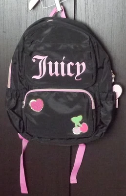 NUEVA Mochila Juicy Couture Los Angeles California Niños Corazón Cereza Edad 6+ Niñas Foto 1 de 4