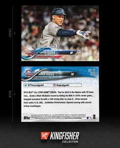 Aaron Judge 2018 Topps Update Series Juego de Estrellas #US172 New York Yankees - Imagen 1 de 1