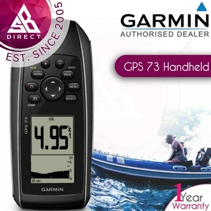 Garmin GPS 73 Marine Handheld GPS Navigator│SailAssist/ Floating│IPX7 Waterproof - Picture 1 of 5