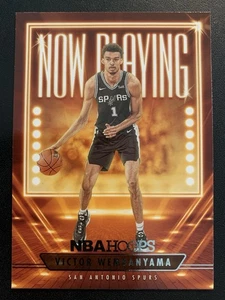 2023-24 Panini NBA Hoops - Now Playing #26 - Victor Wembanyama - Bild 1 von 2