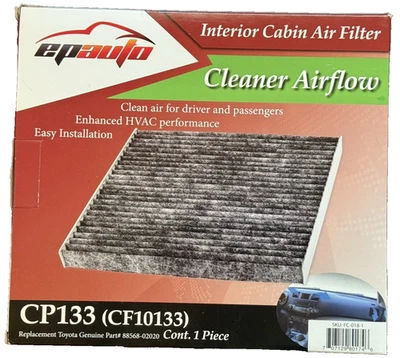 Premium Cabin Air Filter Comp with Toyota Corolla 2002-2008 & Matrix 2003-2008 - Image 1 of 4