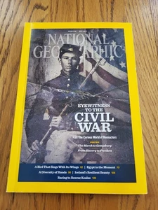 National Geographic: Eyewitness to the Civil War w/ Map (May, 2012) - Excellent - Bild 1 von 4