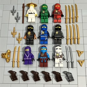 LEGO Ninjago Cole RX Minifigure Day of the Departed 70589 njo026 Lot Of 9 G2 36