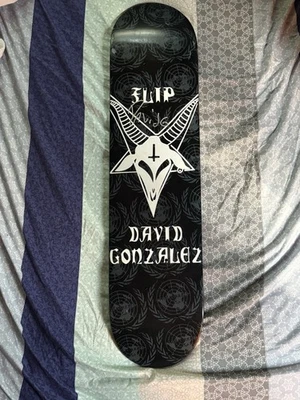  Flip Skateboards X Berrics David Gonzalez Deck 2011 VINTAGE SIGNED - Image 1 of 4