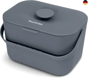 YourCasa Biomülleimer Küche 5L - Komposteimer für alltäglichen Biomüll Behälter - Bild 1 von 8