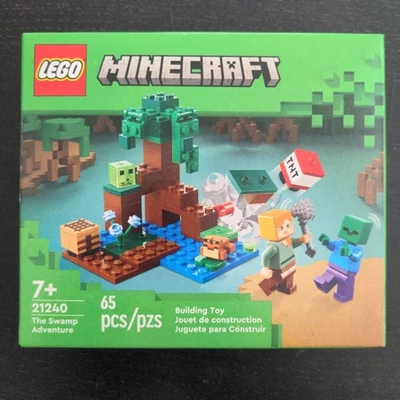 LEGO Minecraft 21240 The Swamp Adventure - NEW - FACTORY SEALED - RETIRED - Image 1 of 2