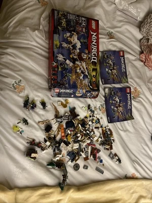 LEGO 70734 LEGO NINJAGO: Master Wu Dragon 75%Complete With Manual Box 3 Mini Fig - Image 1 of 4