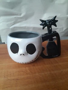 Disney The Nightmare Before Christmas schwarz/weiß Tasse mit Löffel - Bild 1 von 8