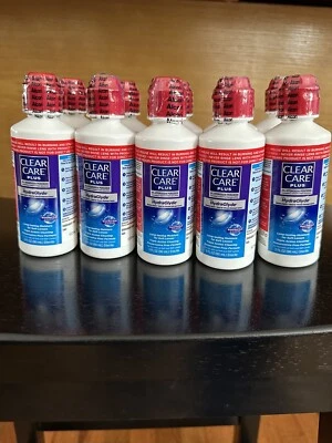 10 lentes de contacto Clear Care Plus Cleaning Hydraglyde viaje 3 oz NUEVO Foto 1 de 2