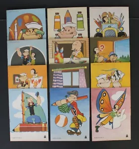 1982 POPEYE Coloring Books FULL SET (12 issues) Spanish Vintage 8.5" x 6" VHTF  - Picture 1 of 12