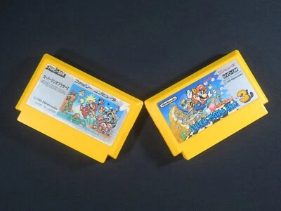 Famicom Super Mario bros Nintendo Japan FC NES Japanese authentic 2 game tested - Bild 1 von 4