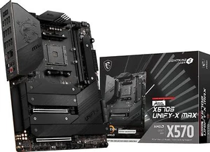 MSI MEG X570S Unify-X Max Mainboard AMD Ryzen Sockel AM4 ATX DDR4 2x M.2 USB-C - Bild 1 von 5