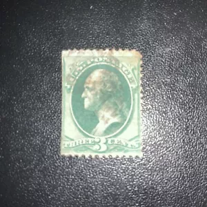 USP Scott #184 1879 3c Light Green - Picture 1 of 2