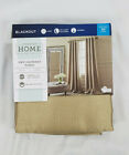 JCPenney Home Traditional Tan Plaza Blackout Rod-Pocket Panel, 50"x63" 50"x95"