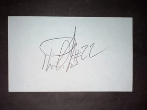Phil Coke, YANKEES (2008 Debut) SIGNED 3x5 Index Card (HS) - Imagen 1 de 1