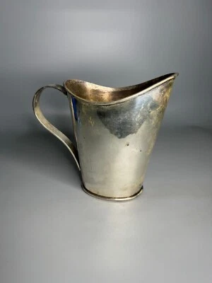 Jarra de agua francesa vintage chapada en plata pesada decoración de cocina Foto 1 de 4