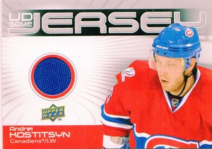 2010-11 (CANADIENS) Upper Deck Game Jerseys #GJKO Andrei Kostitsyn Jsy