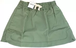 NEU Mädchen Crewcuts Pull-On Chino Rock Gr. 4/5 klassischer grüner Twill J.Crew neu mit Etikett - Bild 1 von 6
