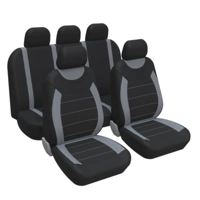 Front Rear Car Seat Covers Full Set Cushion Protector For Four Seasons Accessory - Image 1 of 4