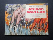 BROOKE BOND  OFFICIAL 1962  ALBUM & FULL SET OF 50 TEA CARDS   AFRICAN WILD LIFE