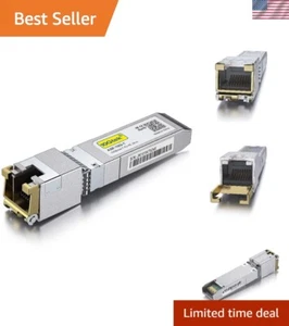 Reliable 10G SFP+ to RJ-45 Transceiver Module for Enhanced Network Connectivity - Afbeelding 1 van 8