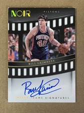 2022-23 NOIR FREEZE FRAME AUTO HOLO GOLD 08/10 BILL LAIMBEER JF
