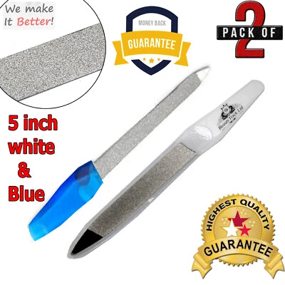 BEAUTYTRACK Metall Nagelfeilen Diamant Deb Staubkörnung Professionelle Qualität Puffer Edelstahl