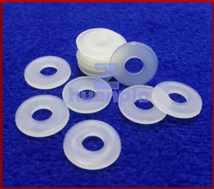 Neu M2 -M12 weiß Nylon Flachscheibe Kunststoffscheibe Nylon Isolierung Dichtung - Bild 1 von 1