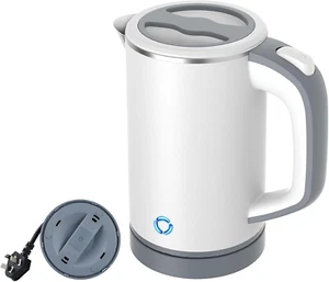 Enliansgo Small Electric Kettles,0.8L Portable Travel Kettle with Double Wall Tr - Picture 1 of 12