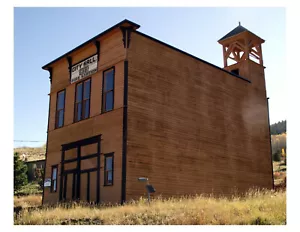 Goldfield City Hall and Fire Station Goldfield Colorado 8x10 Photo On 8.5" x 11" - Picture 1 of 1