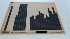 Fiat Uno 1100-1300 - Microfilm microfiches - - Foto 1 di 1