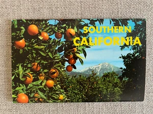 Carpeta postal de recuerdo del sur de California de colección sin publicar 14 vistas - Imagen 1 de 4