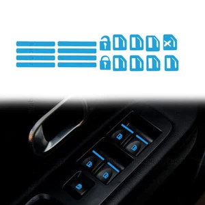 Car Sticker Car Door Window Switch Luminous Sticker Night Safety Accessories NEW - Picture 1 of 2