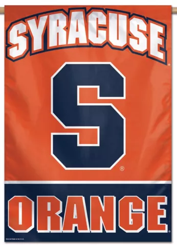 SYRACUSE ORANGE Official NCAA Team Logo 28x40 WALL BANNER Cover