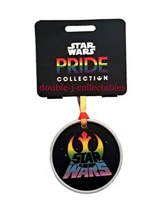 Disney Parks Star Wars Pride Collection Christmas Disc Ornament NWT - Picture 1 of 2
