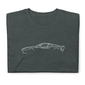 T-Shirt Softstyle per Ferrari 288 GTO Proprietari Auto Regalo Natale Maglietta - Foto 1 di 10