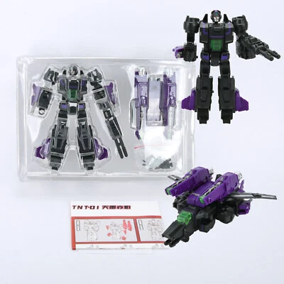 Transformers G1 Decepticon Black Jetfire Skyfire 7" Transforming Toy Figure BULK - Image 1 of 4