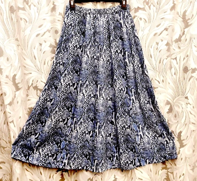 1 件 CATHY DANIELS SNAKESKIN 印花长织布 A 字拼接拉裙新品 — 第 1/3 张图片