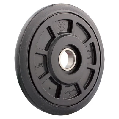 Rueda loca de color Kimpex - 6,38 pulgadas x 1.000 pulgadas sin inserto-negro para 1980 Foto 1 de 4