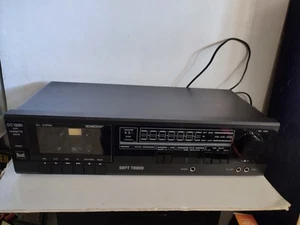 PLATINE STEREO LECTEUR CASSETTE DUAL CC 1230 FONCTIONNE - Imagen 1 de 6